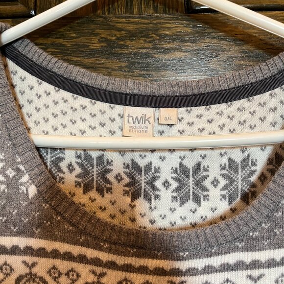 Simons Twik Winter Sweater, Grey (Large) - Picture 3 of 3